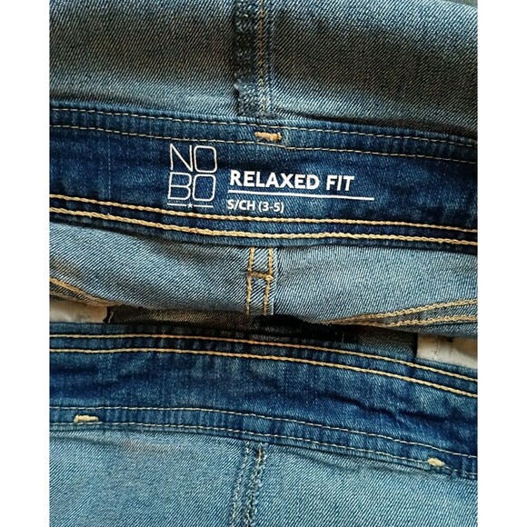 No Boundaries Y2K Jean Overall Small Acidwash Shortalls Retro Fesival Concert - Picture 4 of 5